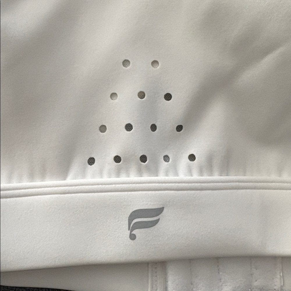 Fabletics White High Impact Sports Bra Size Medium - Picture 4 of 4